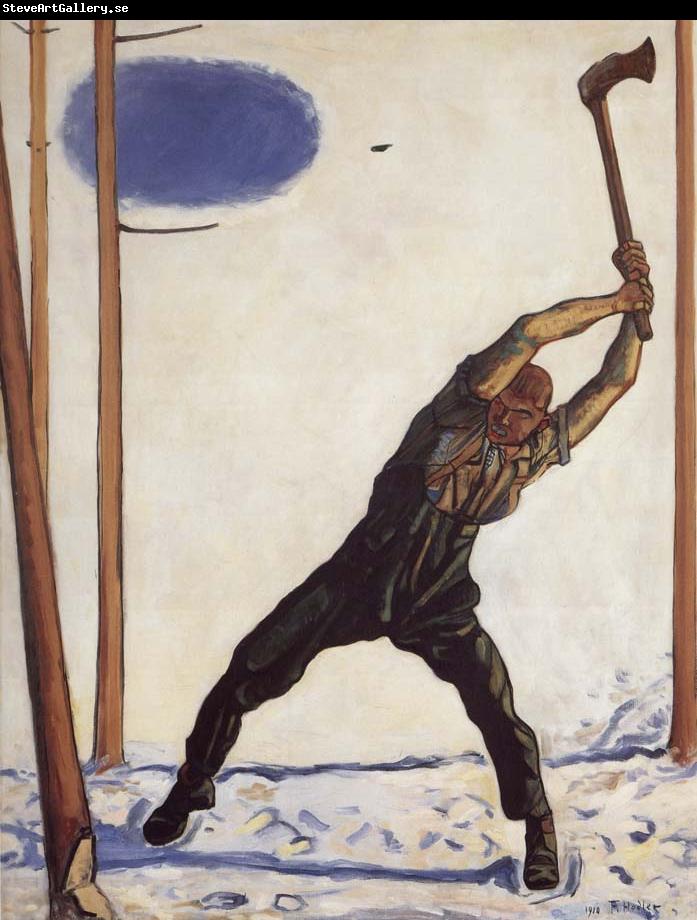 Ferdinand Hodler WOodcutter